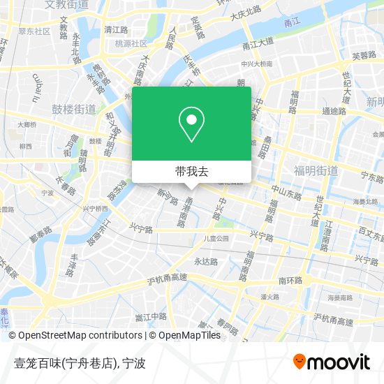 壹笼百味(宁舟巷店)地图