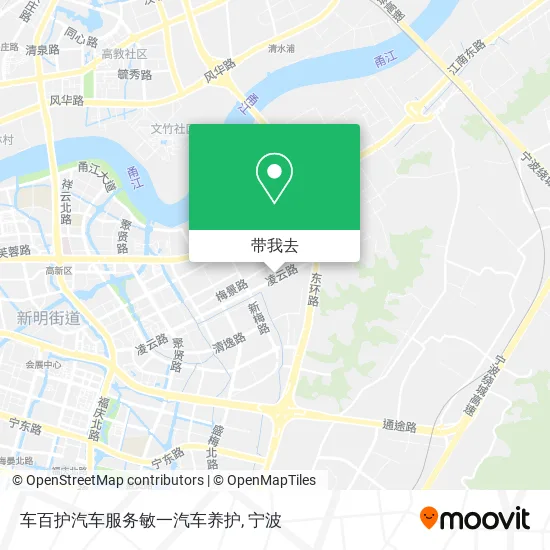 车百护汽车服务敏一汽车养护地图