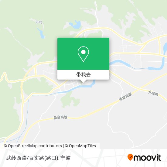 武岭西路/百丈路(路口)地图