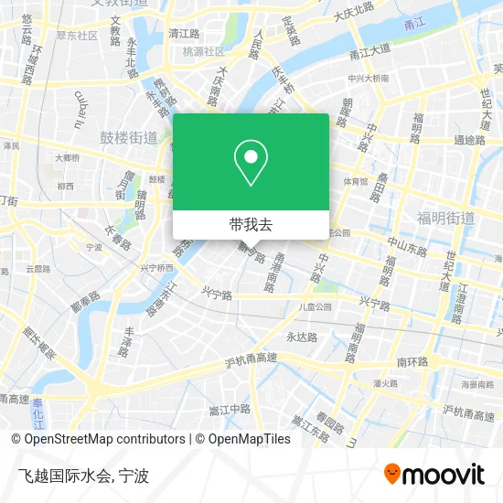 飞越国际水会地图
