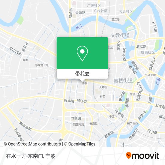 在水一方-东南门地图