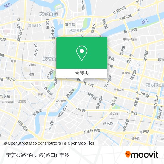 宁姜公路/百丈路(路口)地图