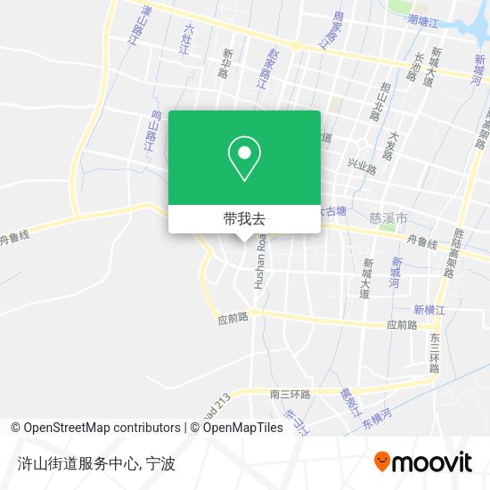 浒山街道服务中心地图