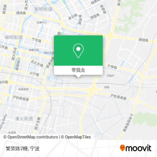 繁荣路2幢地图