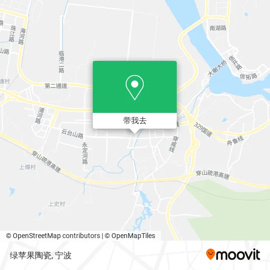 绿苹果陶瓷地图