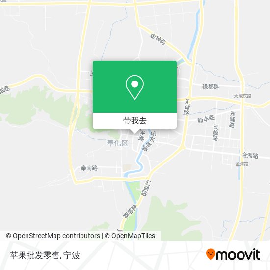 苹果批发零售地图