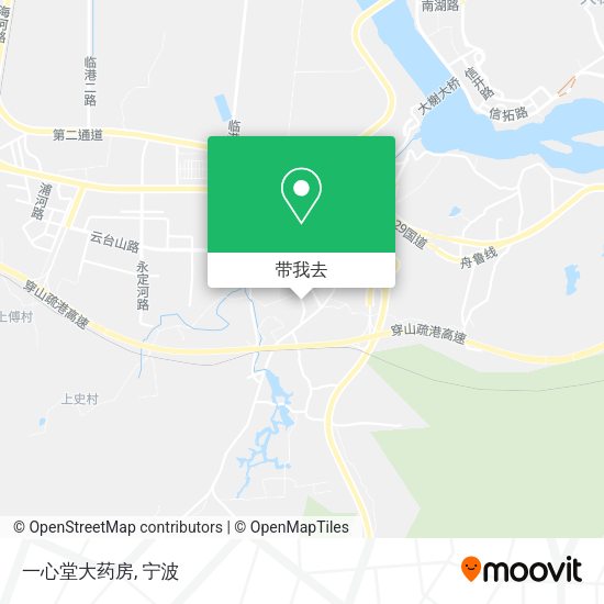 一心堂大药房地图