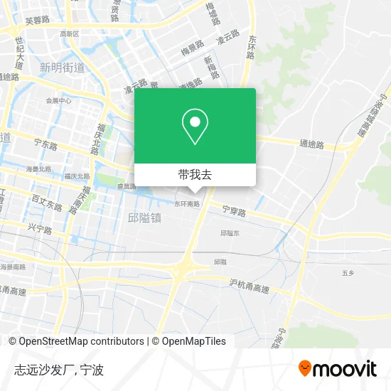 志远沙发厂地图