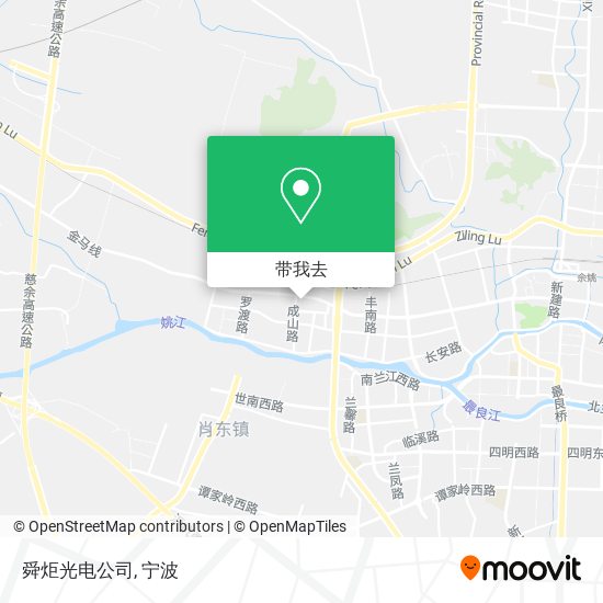 舜炬光电公司地图