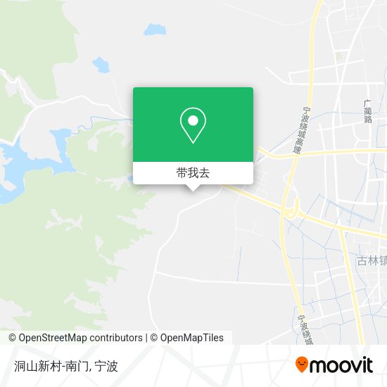 洞山新村-南门地图