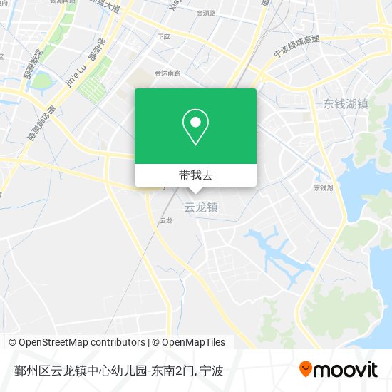 鄞州区云龙镇中心幼儿园-东南2门地图