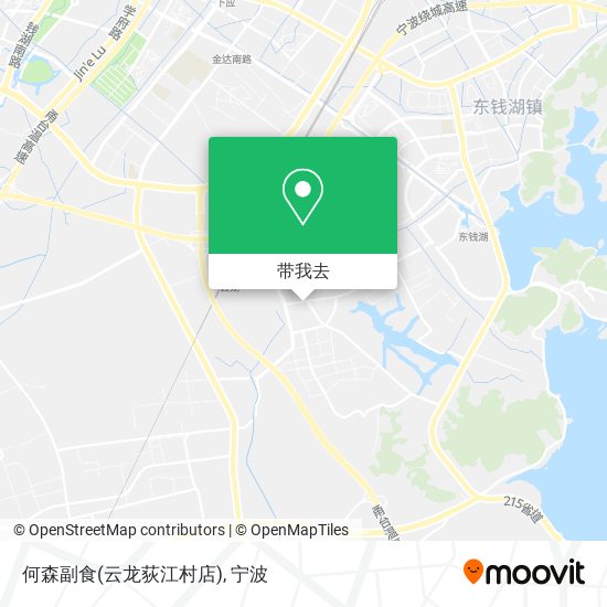 何森副食(云龙荻江村店)地图