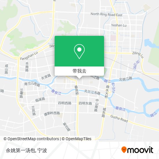 余姚第一汤包地图