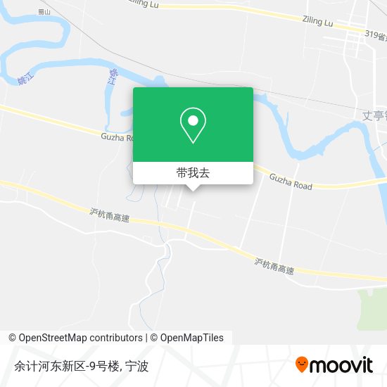 余计河东新区-9号楼地图