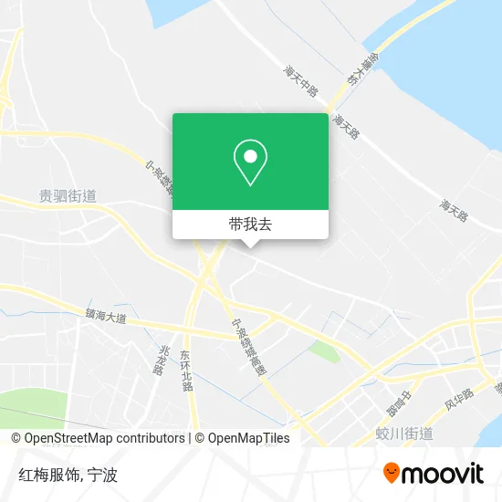 红梅服饰地图