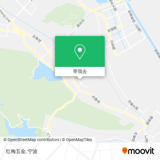 红梅五金地图
