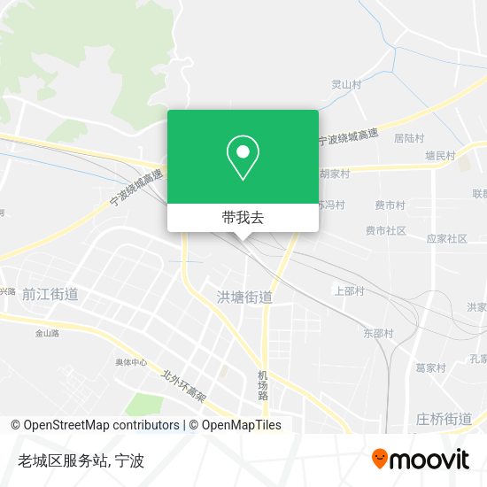 老城区服务站地图