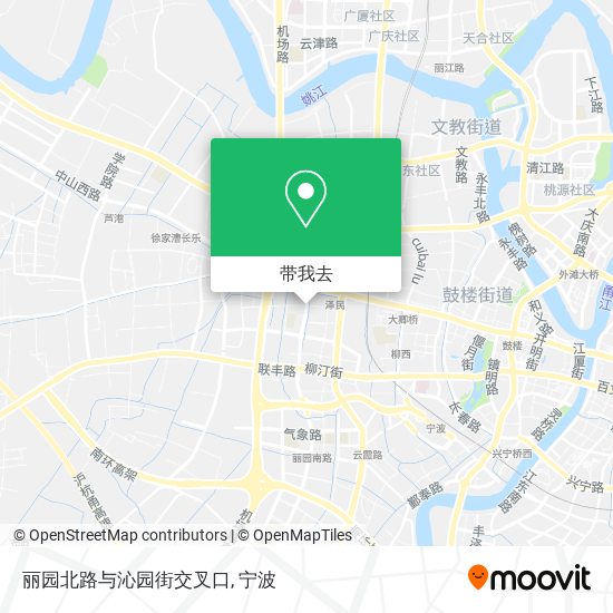 丽园北路与沁园街交叉口地图