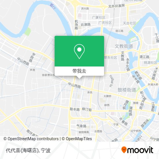 代代喜(海曙店)地图