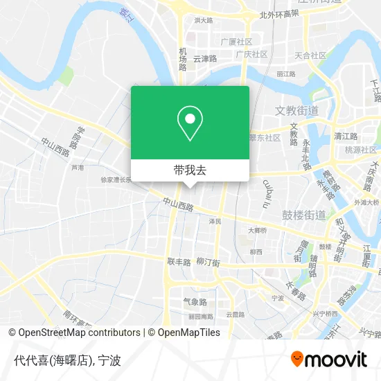 代代喜(海曙店)地图