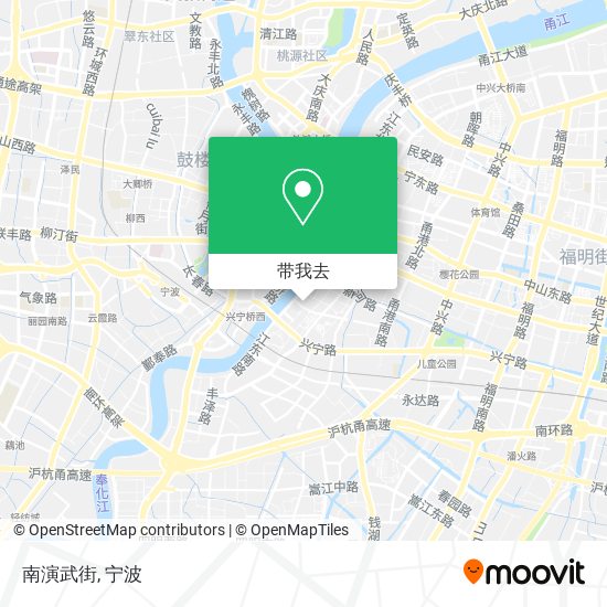 南演武街地图