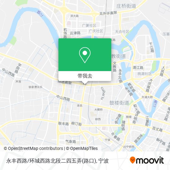 永丰西路/环城西路北段二四五弄(路口)地图