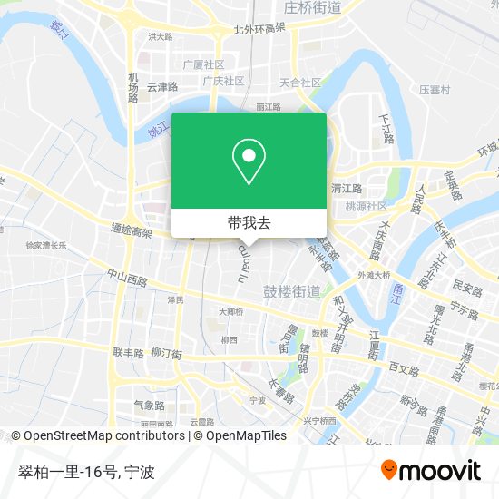 翠柏一里-16号地图