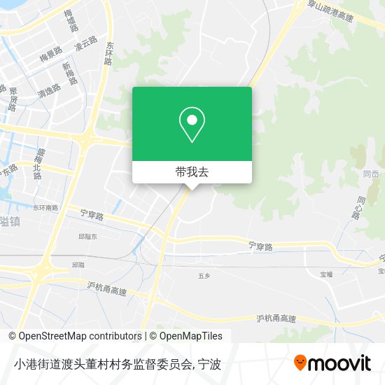 小港街道渡头董村村务监督委员会地图
