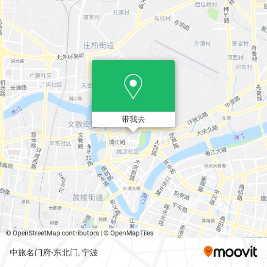 中旅名门府-东北门地图