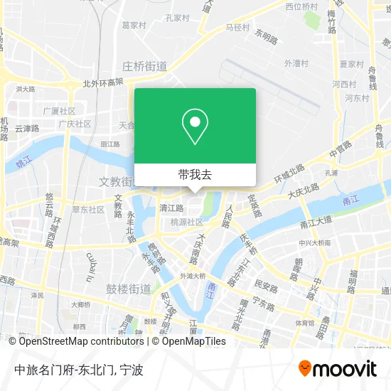 中旅名门府-东北门地图