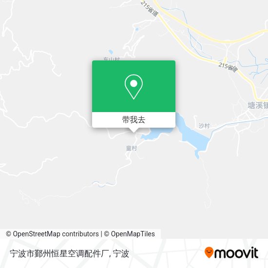 宁波市鄞州恒星空调配件厂地图