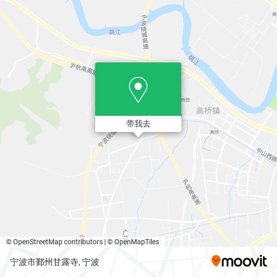 宁波市鄞州甘露寺地图
