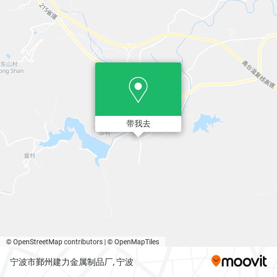 宁波市鄞州建力金属制品厂地图