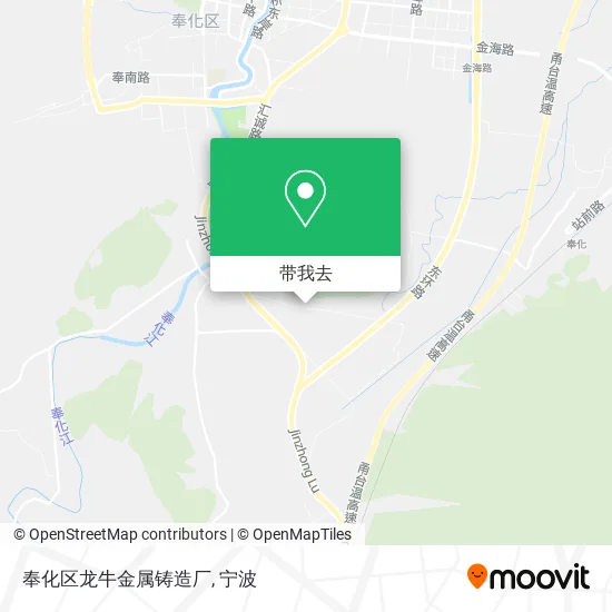 奉化区龙牛金属铸造厂地图
