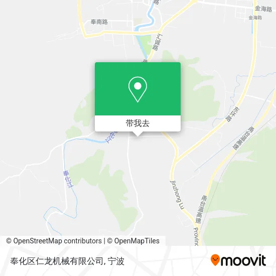 奉化区仁龙机械有限公司地图
