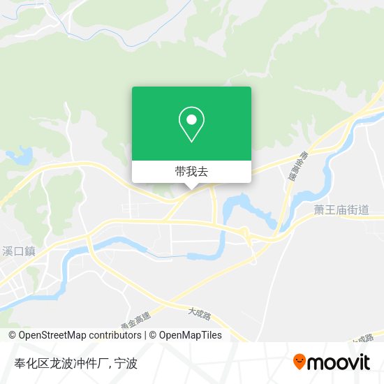 奉化区龙波冲件厂地图