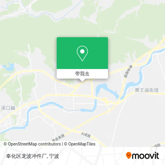 奉化区龙波冲件厂地图