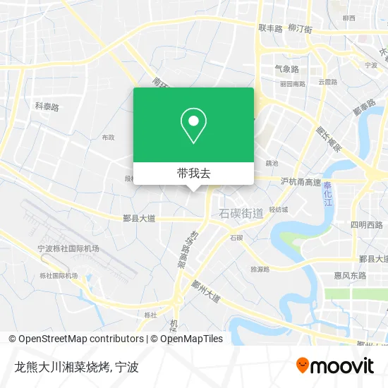 龙熊大川湘菜烧烤地图