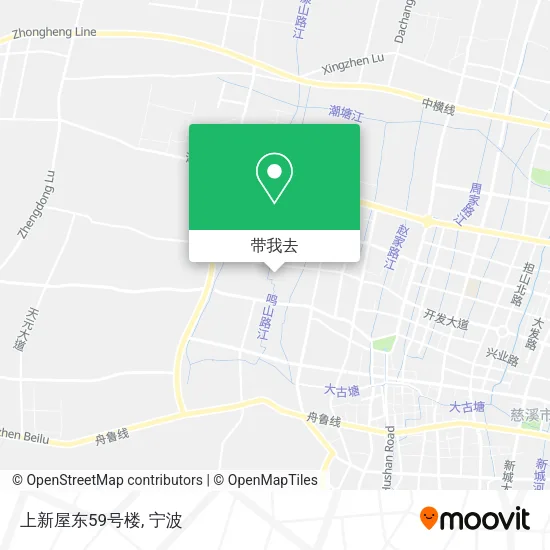 上新屋东59号楼地图
