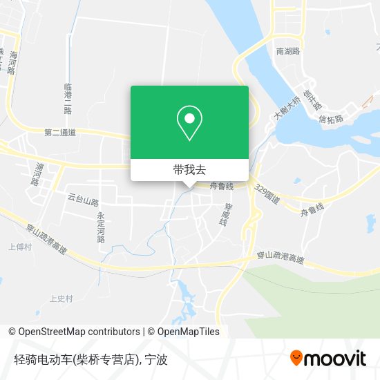 轻骑电动车(柴桥专营店)地图
