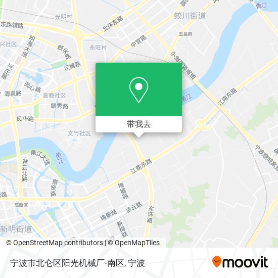 宁波市北仑区阳光机械厂-南区地图