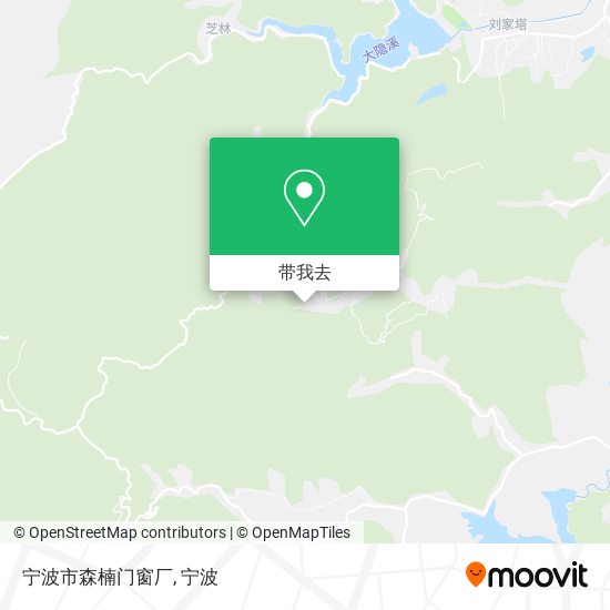 宁波市森楠门窗厂地图