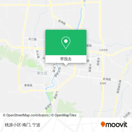 桃源小区-南门地图