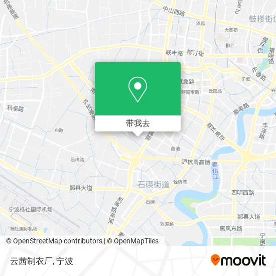 云茜制衣厂地图