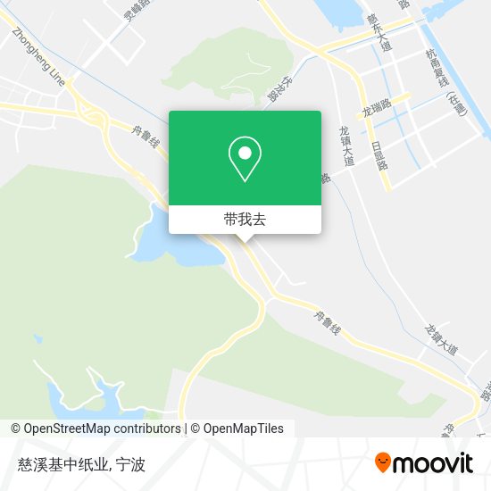 慈溪基中纸业地图