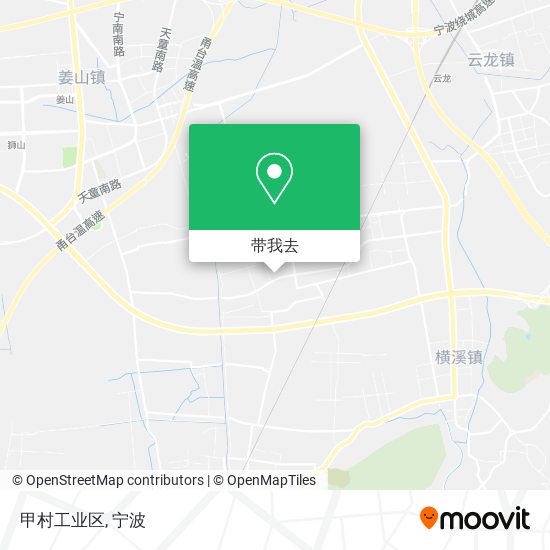 甲村工业区地图