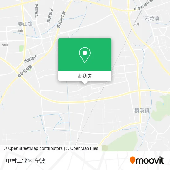 甲村工业区地图