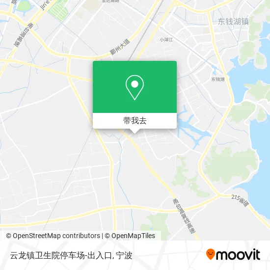 云龙镇卫生院停车场-出入口地图