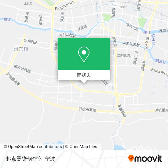 起点烫染创作室地图