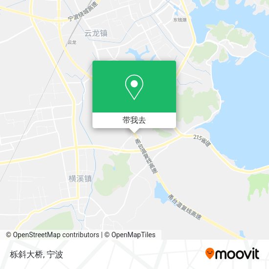 栎斜大桥地图